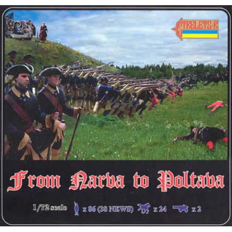 Figurine DE NARVA A POLTAVA 1/72