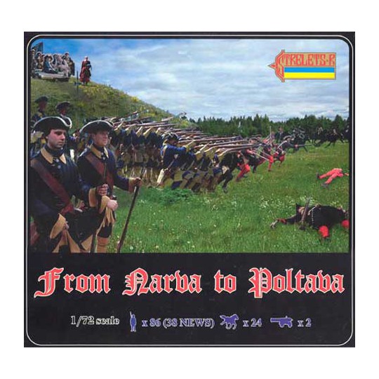 Figurine DE NARVA A POLTAVA 1/72