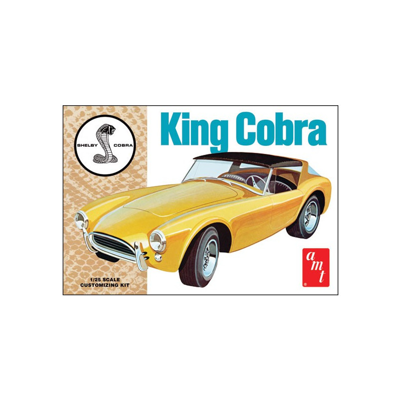 Maquette de voiture en plastique Shelby Cobra 289 Roadster 1/25