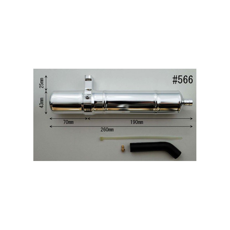 Moteur thermique radiocommandé SILENCIEUX HATORI 566