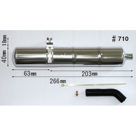 Moteur thermique radiocommandé SILENCIEUX HATORI 710