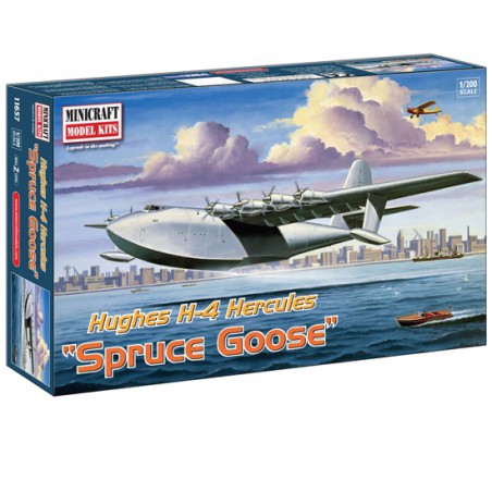 Maquette d'avion en plastique Spruce Goose 1/20